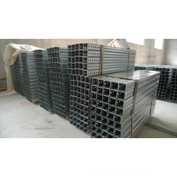 Wholesale Carbon Steel Perforated Galvanized Square Sign Post